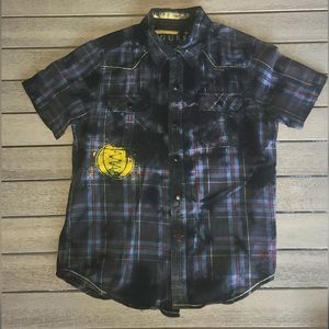 Guess * Boys Printed Short-Sleeve Shirt * SZ 8-10